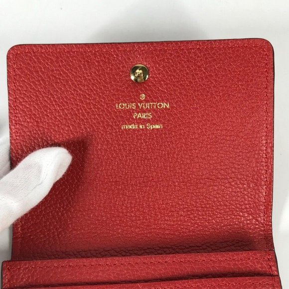 Auth LOUIS VUITTON M58457 MonogramEmpreinte Annellop-Cult de Vuitto Bifold Card - Picture 8 of 14